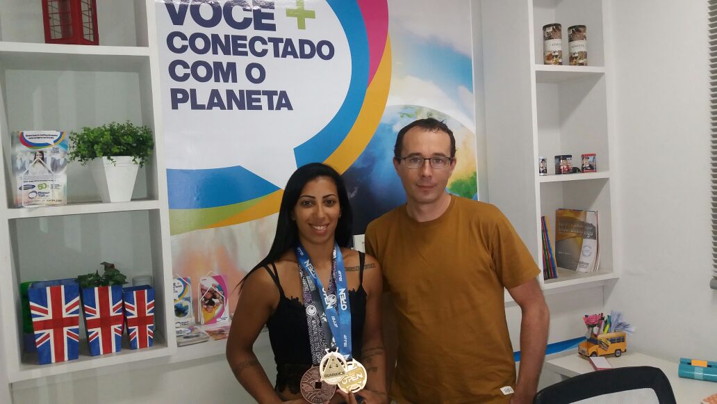 PLANET TALK PATROCINA ATLETA SÃOROQUENSE
